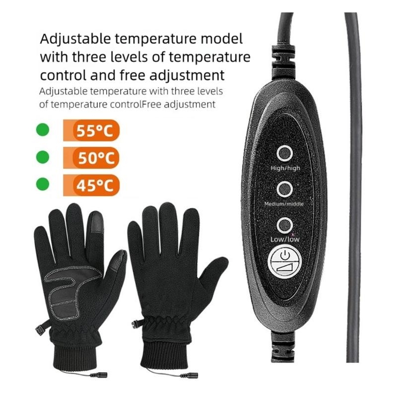 Snow Glove Insulated - Isıtmalı Kış Eldiveni Tasarımı Suya Dayanıklı