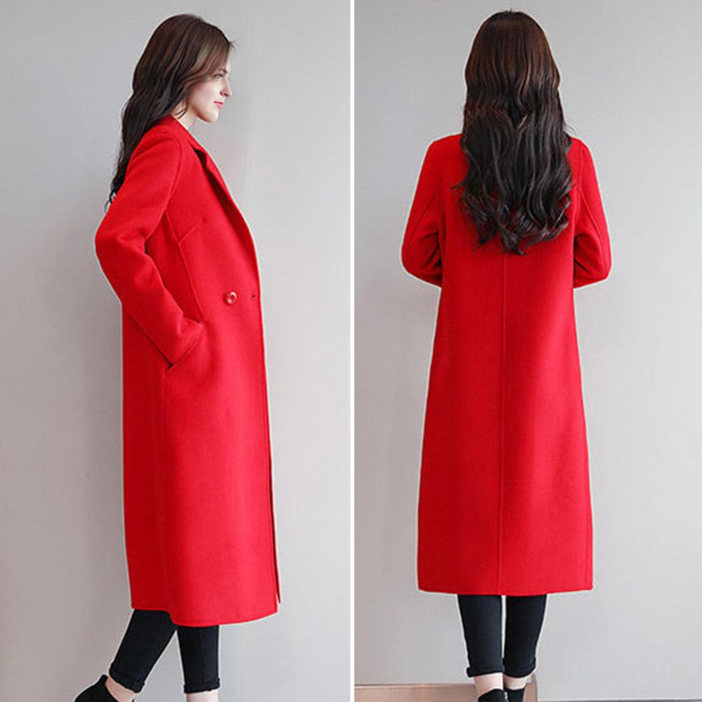 Wool Coat Peacoat - Kadın Yün Palto Yün Ceket Kadın