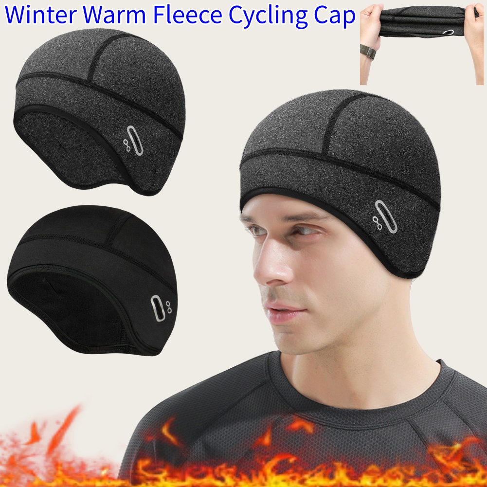 Winter Headband Fleece - Açık hava bisiklet şapkaları rüzgar geçirmez