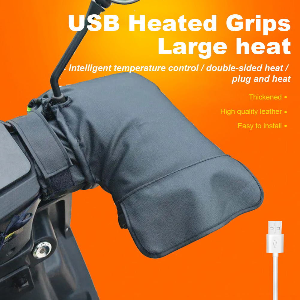 Hand Warmer Electric - Elektrikli Isıtma Gidon Eldivenleri Su Geçirmez