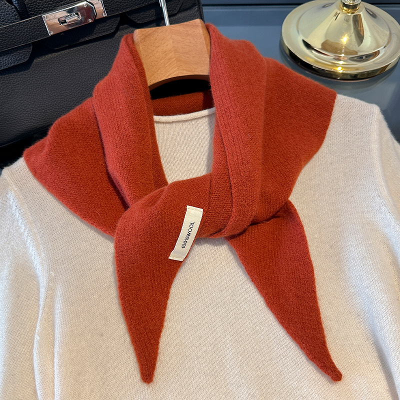 Shawl Wrap Winter - % 100 Yün Kore Tarzı Örme
