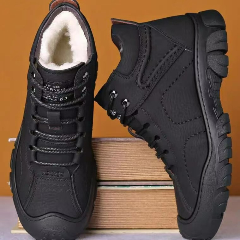 Waterproof Winter Boot - Erkek Botları Bağcıklı Bilek Botları Yeni