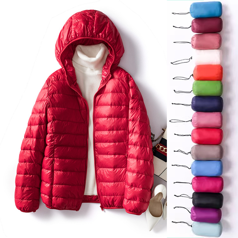 Down Jacket Packable - Boyutu 5xl 6xl 7xl Kadın Ultra