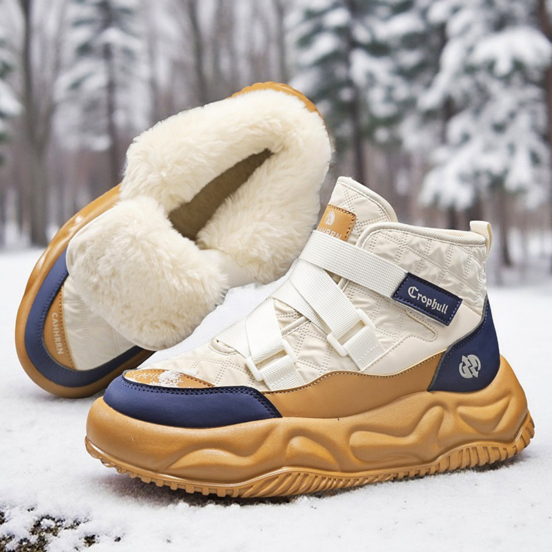 Waterproof Winter Boot - Yeni Sıcak ve Şık Erkek Botları,