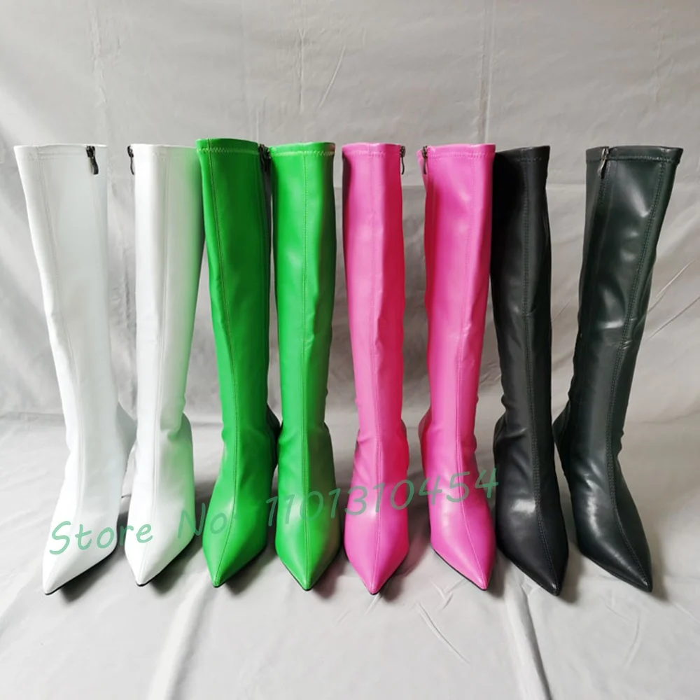 Waterproof Winter Boot - Süper sivri diz yüksek çizmeler kadınlar