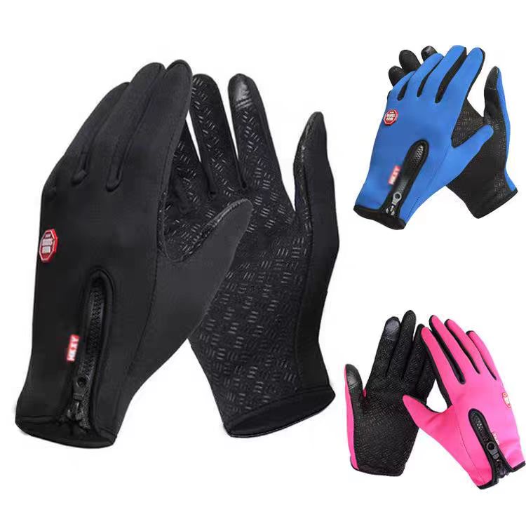 Touch Screen Gloves - Dokunmatik Ekranlı Rüzgar Geçirmez Spor Eldivenleri