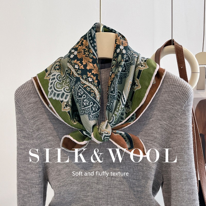 Central Compass Fars Çiçekli K - Shawl Wrap Winter incelemesi ve fiyatı