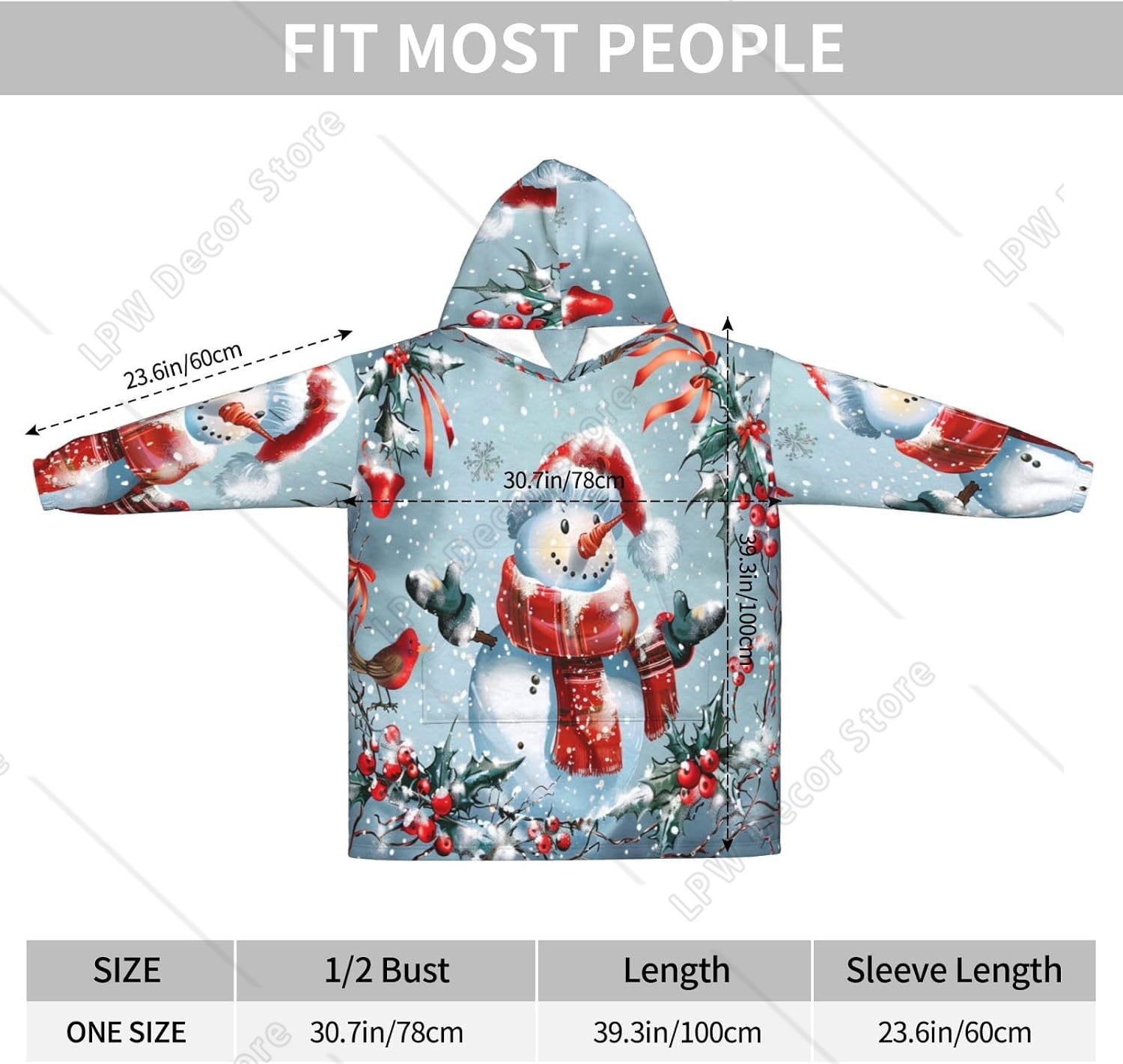 Noel Kardan Adamı Giyilebilir  - Sherpa Hoodie Fleece incelemesi ve fiyatı