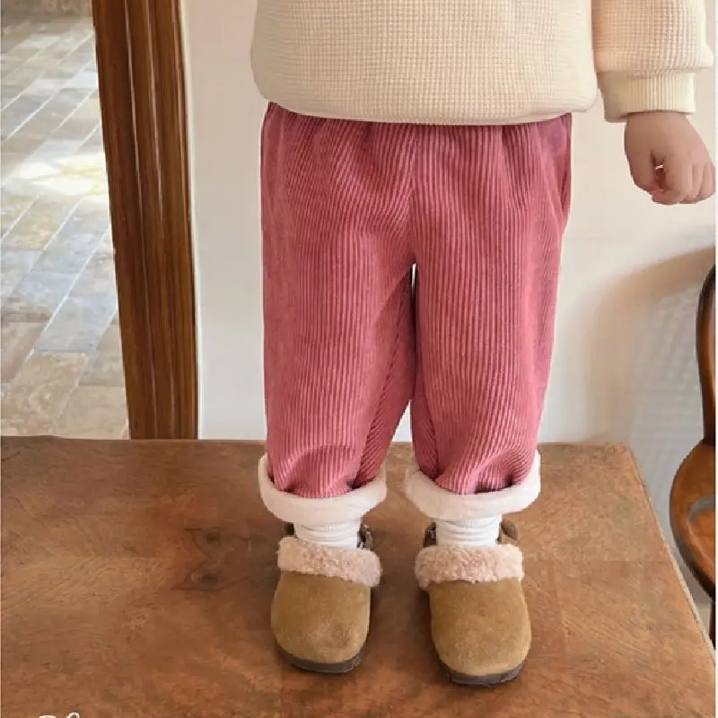 Sonbahar Kış Çocuk Giysileri P - Corduroy Pant Warm incelemesi ve fiyatı