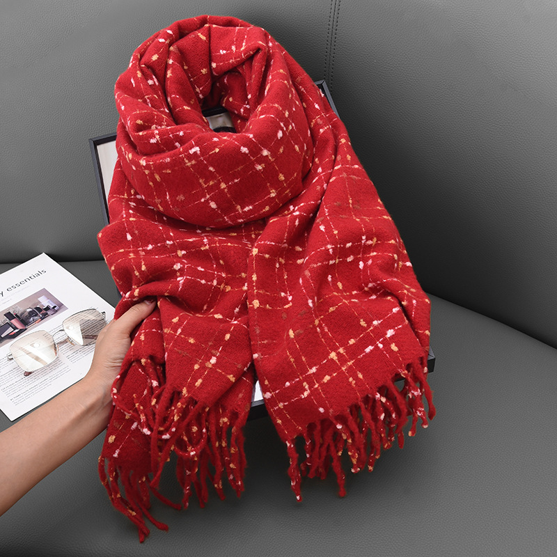 Yeni Sıcak Kış Püskül Eşarp Ba - Cashmere Pashmina Wrap incelemesi ve fiyatı