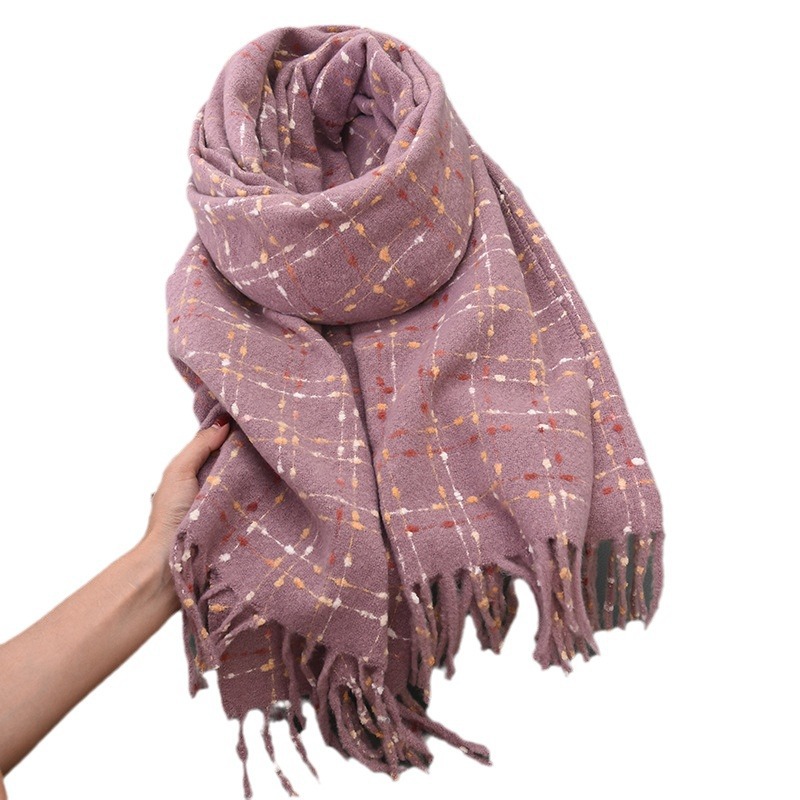 Yeni Sıcak Kış Püskül Eşarp Ba - Cashmere Pashmina Wrap incelemesi ve fiyatı