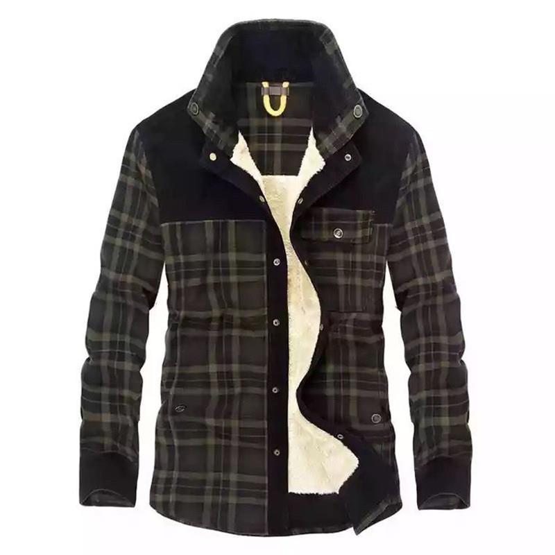 Erkek Vintage Ekose Shearling  - Flannel Shirt Lined incelemesi ve fiyatı
