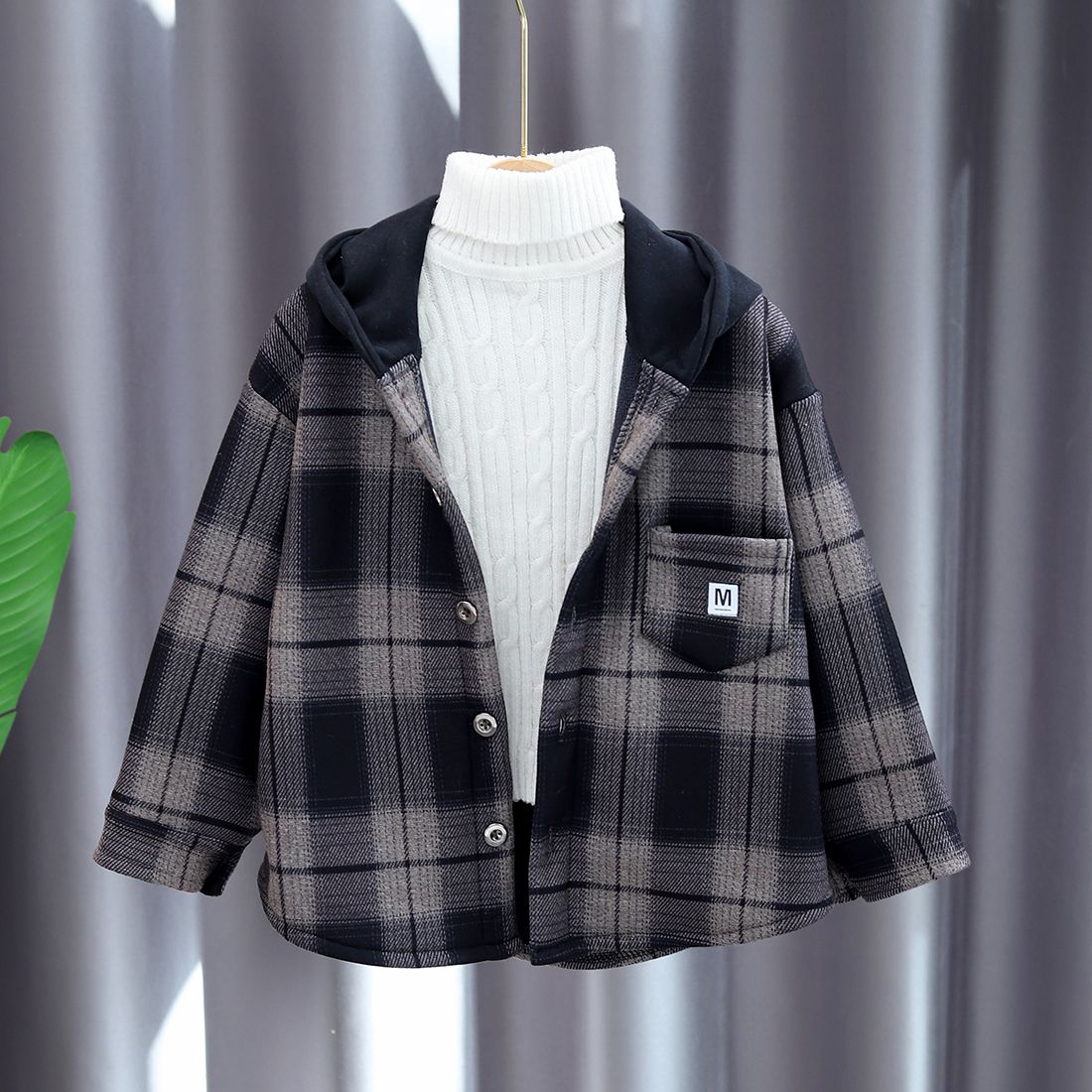 2025 Yeni Sezon Erkek Çocuk So - Flannel Shirt Lined incelemesi ve fiyatı