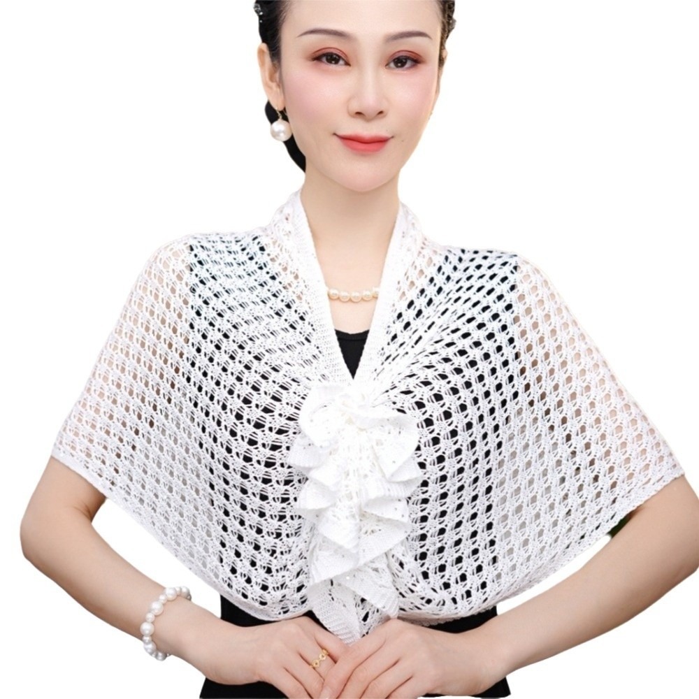 Parıltılı Tasarım Oyuklu Hırka - Shawl Wrap Winter incelemesi ve fiyatı