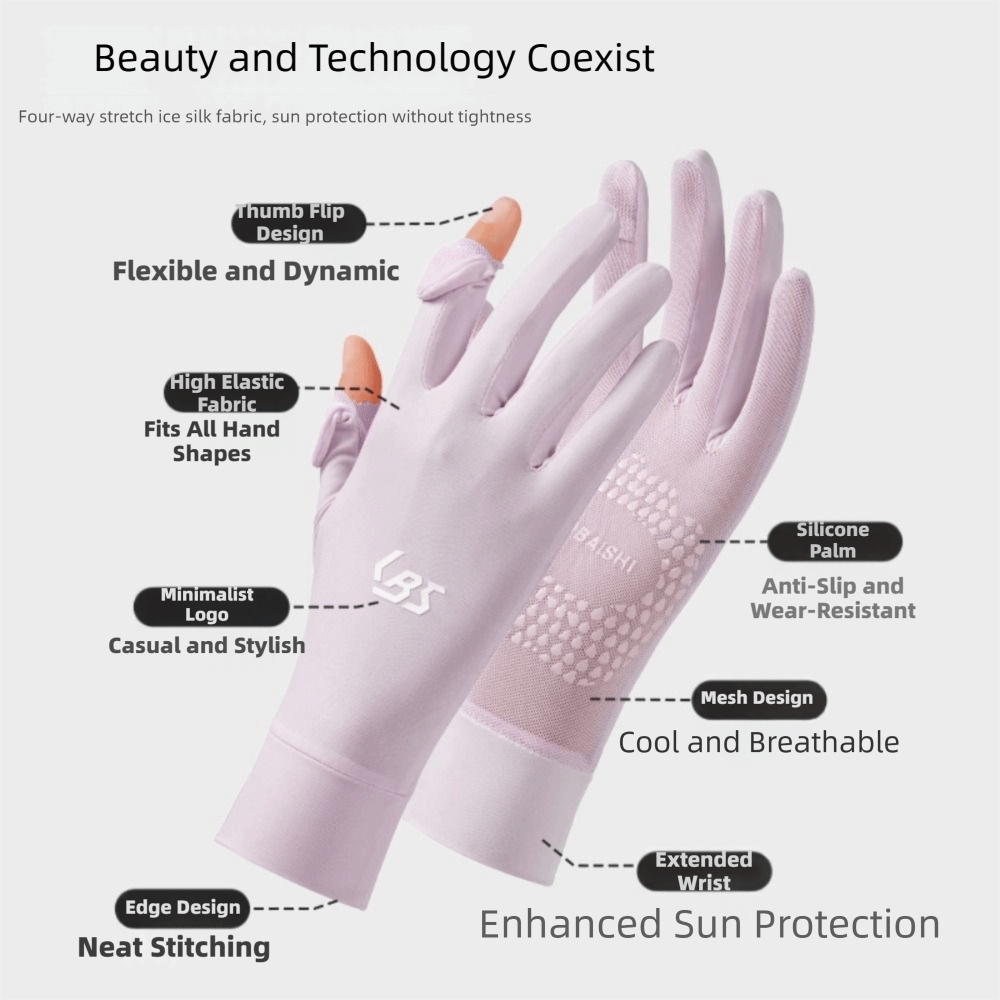 Genişletilmiş Buz İpek UV Koru - Touch Screen Gloves incelemesi ve fiyatı