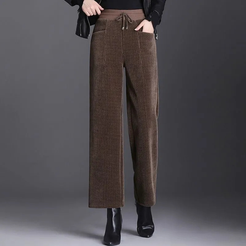 Sonbahar kış kadife geniş baca - Corduroy Pant Warm incelemesi ve fiyatı