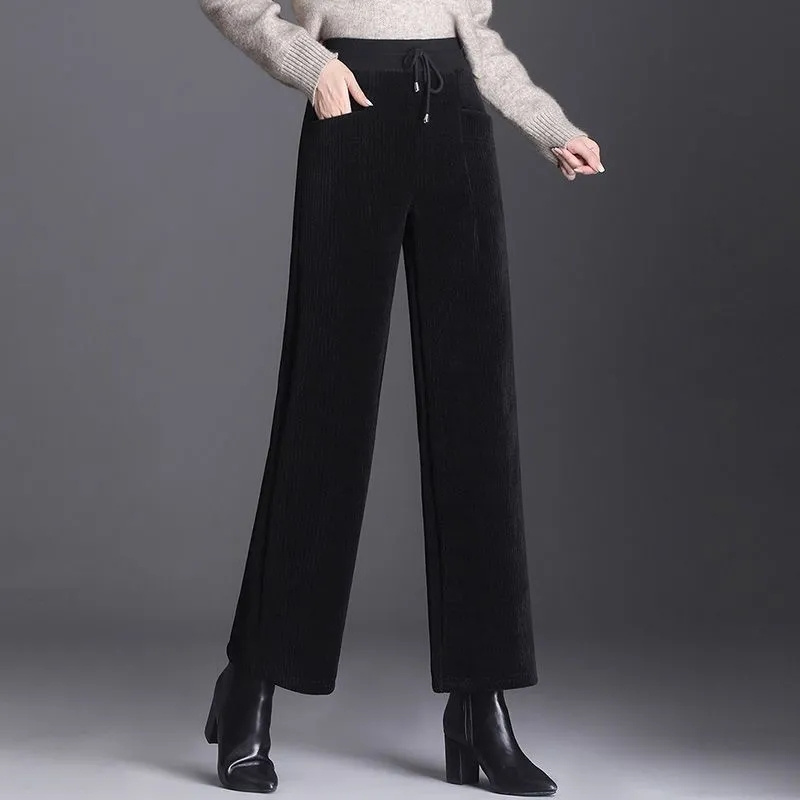 Sonbahar kış kadife geniş baca - Corduroy Pant Warm incelemesi ve fiyatı