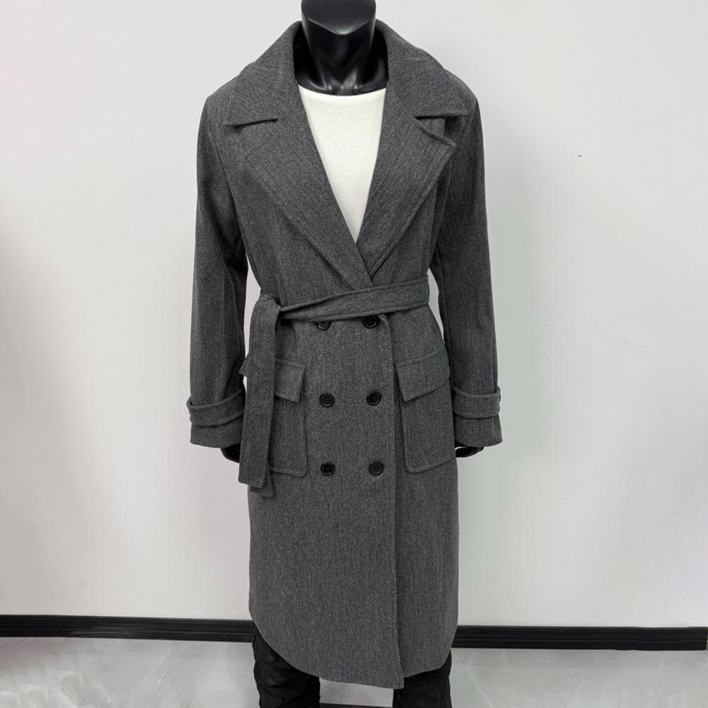 Uzun Kollu Kadın Ceket, Kemerl - Wool Coat Peacoat incelemesi ve fiyatı