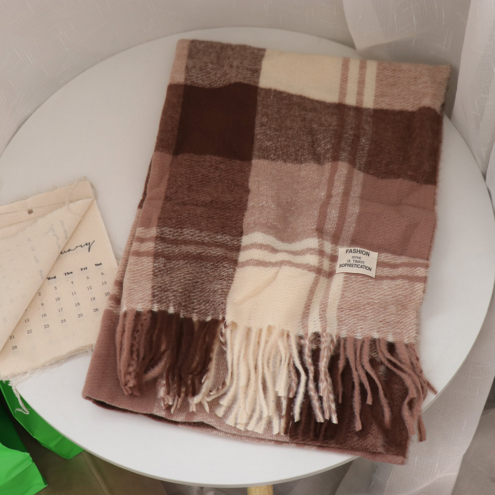 Rahat rüzgar geçirmez ekose yü - Wool Scarf Men incelemesi ve fiyatı