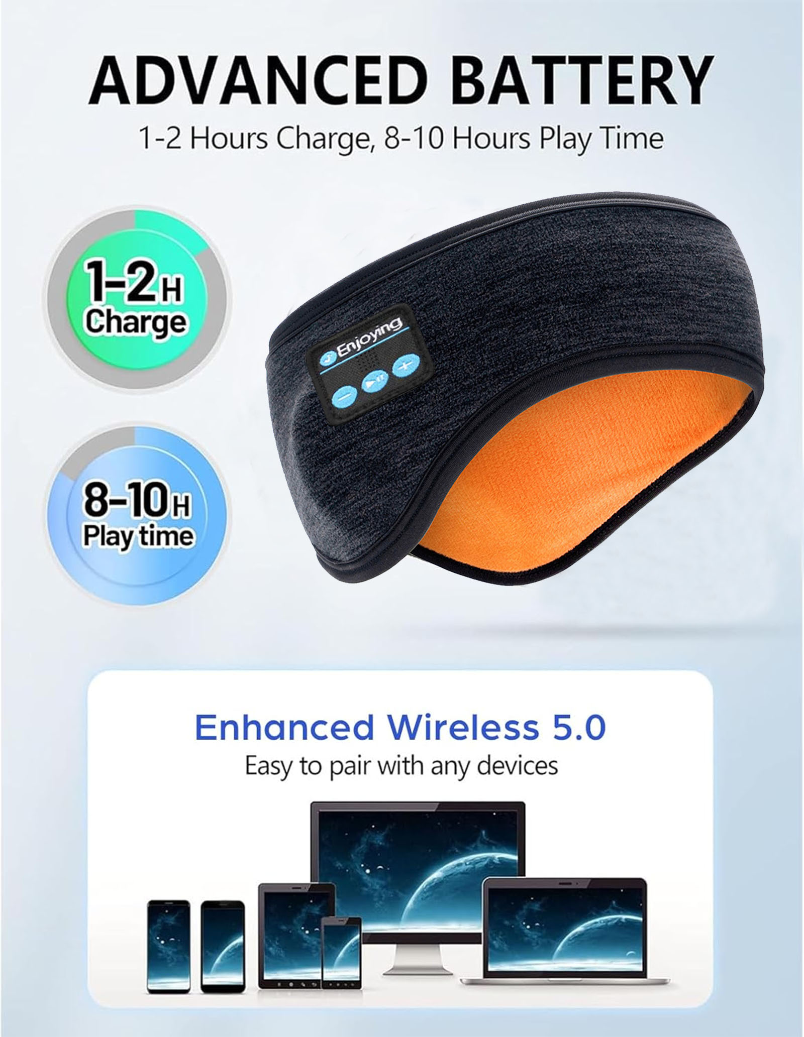 Kablosuz Bluetooth Kulaklıklar - Winter Headband Fleece incelemesi ve fiyatı
