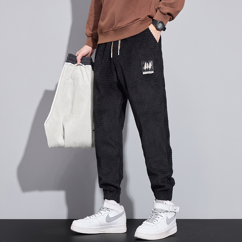 Kış erkek polar koşu pantolonl - Corduroy Pant Warm incelemesi ve fiyatı