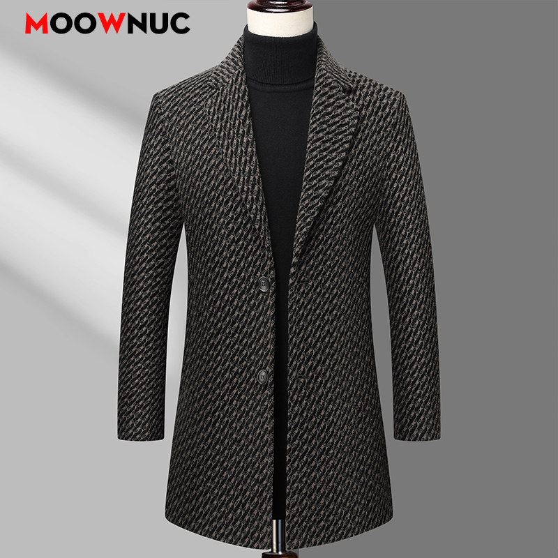 Uzun Ceket Erkekler Erkek Yün  - Wool Coat Peacoat incelemesi ve fiyatı