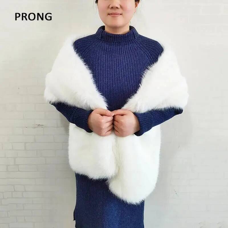 Kadın Taklit Kürk Şal Sarar Kı - Shawl Wrap Winter incelemesi ve fiyatı