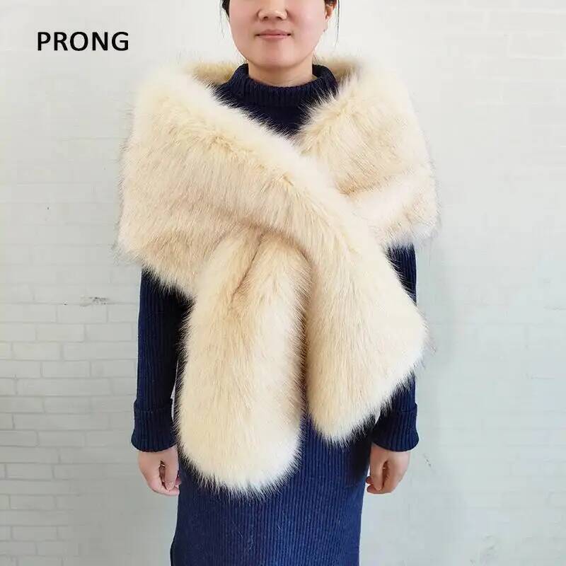Kadın Taklit Kürk Şal Sarar Kı - Shawl Wrap Winter incelemesi ve fiyatı