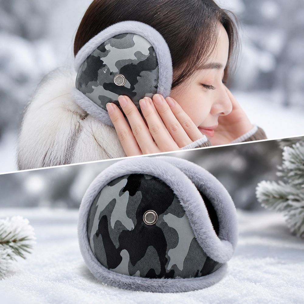 Yeni PU Deri Kışlık Kulaklık D - Earmuffs Foldable incelemesi ve fiyatı