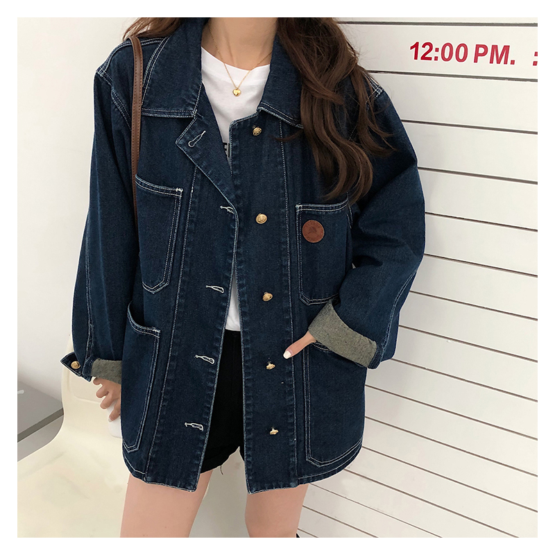 Koyu Mavi Denim Ceket Kadın İl - Down Jacket Packable incelemesi ve fiyatı
