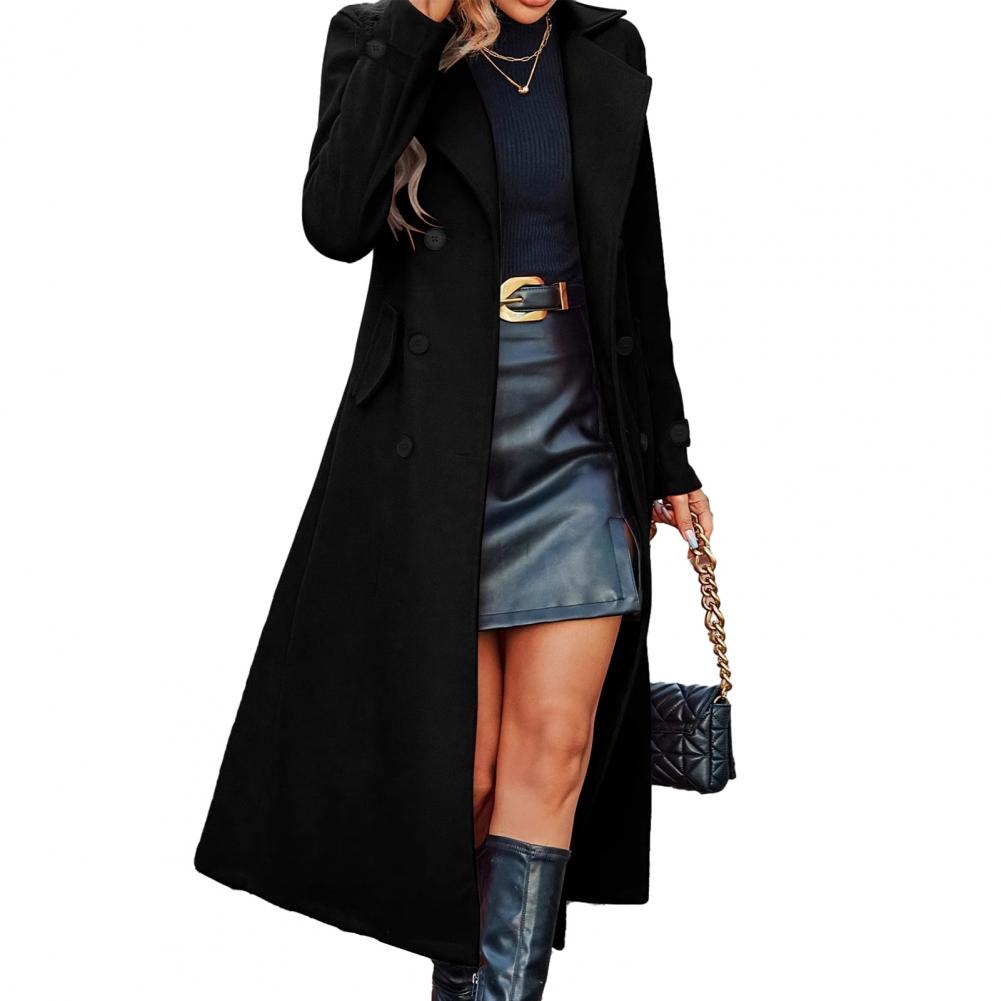 Sonbaharlık Kadın Uzun Yünlü K - Wool Coat Peacoat incelemesi ve fiyatı