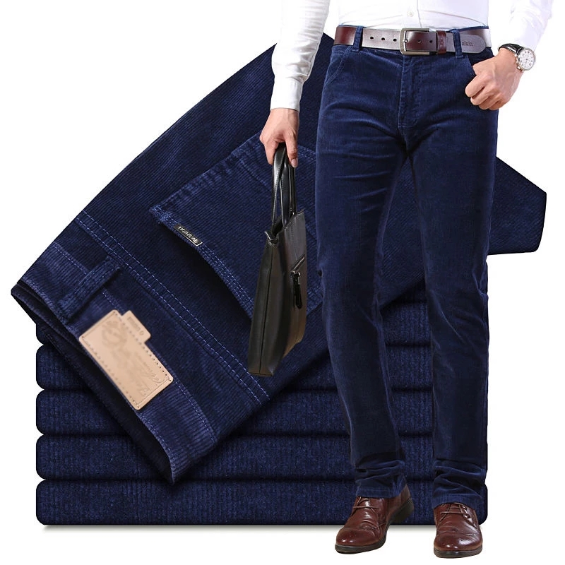 Sonbahar kış erkek kalın sıcak - Corduroy Pant Warm incelemesi ve fiyatı